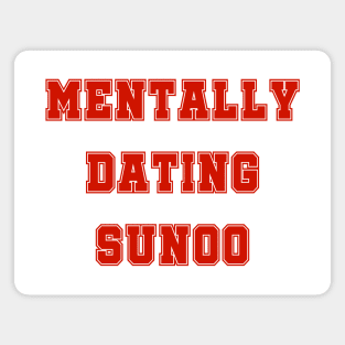 Mentally dating Enhypen Sunoo | Morcaworks Magnet